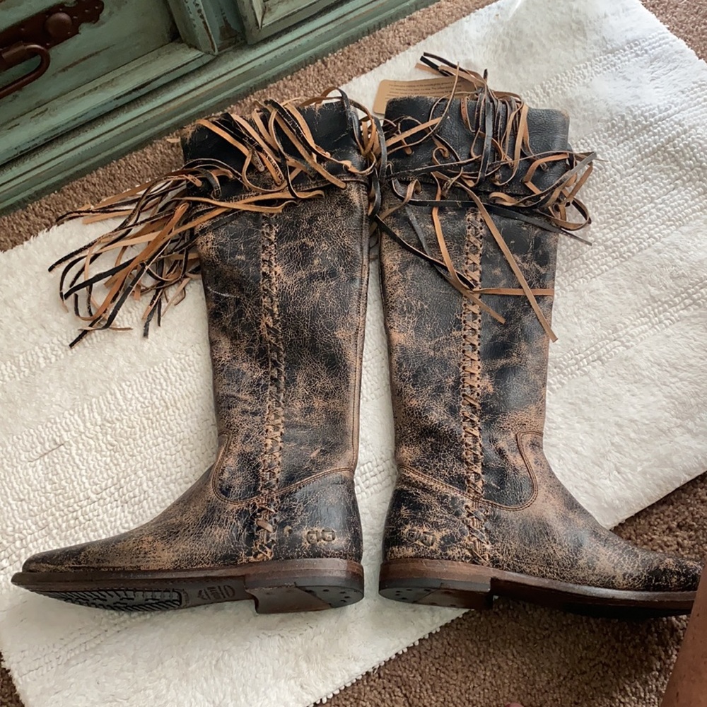 Bed Stu Hoplia tall boots size 7.5